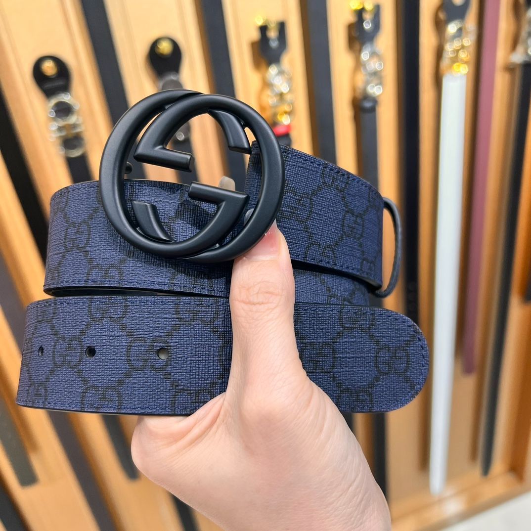 【今日特価】Gucci 2024 年式 高級本革ベルト-2