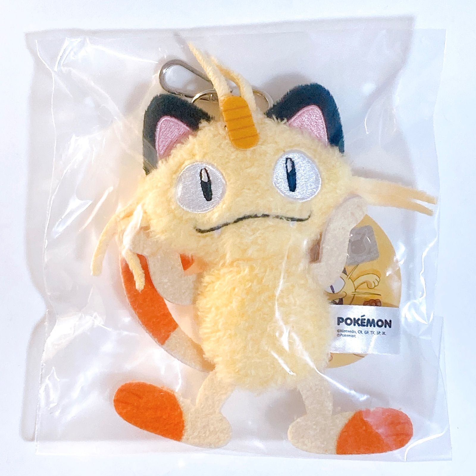 ポケモン ニャース ぬいぐるみ キーホルダー マスコット ぺたんこ 韓国
