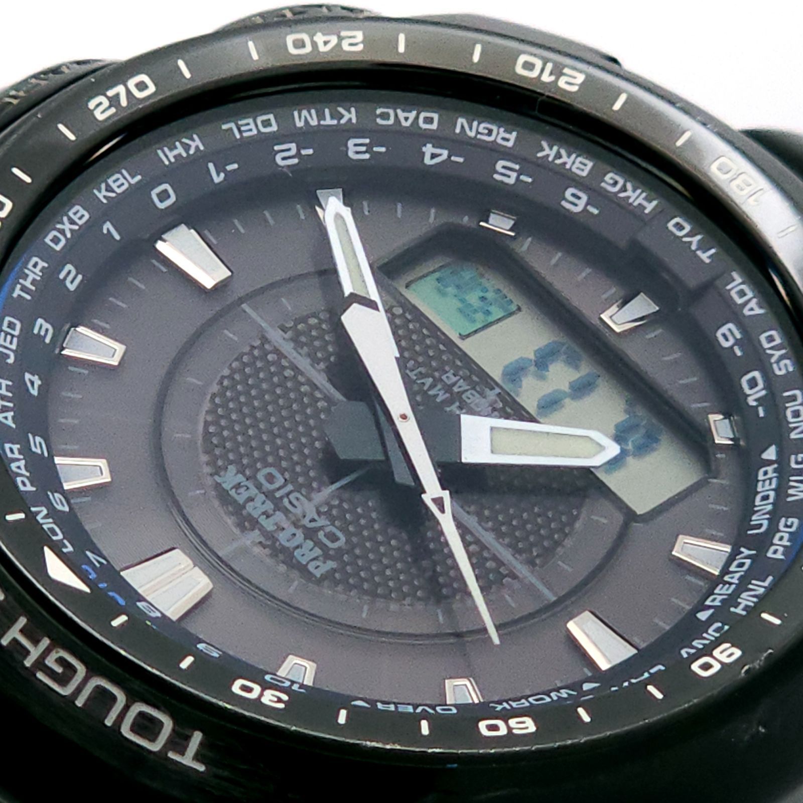 ☆良品 CASIO カシオ プロトレック PRW-5100YT ソーラー電波 動作品