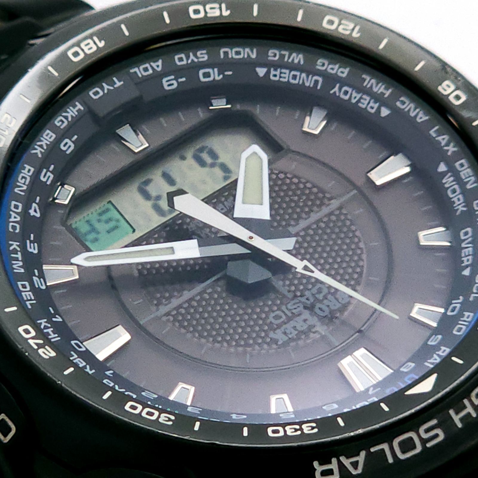 ☆良品 CASIO カシオ プロトレック PRW-5100YT ソーラー電波 動作品