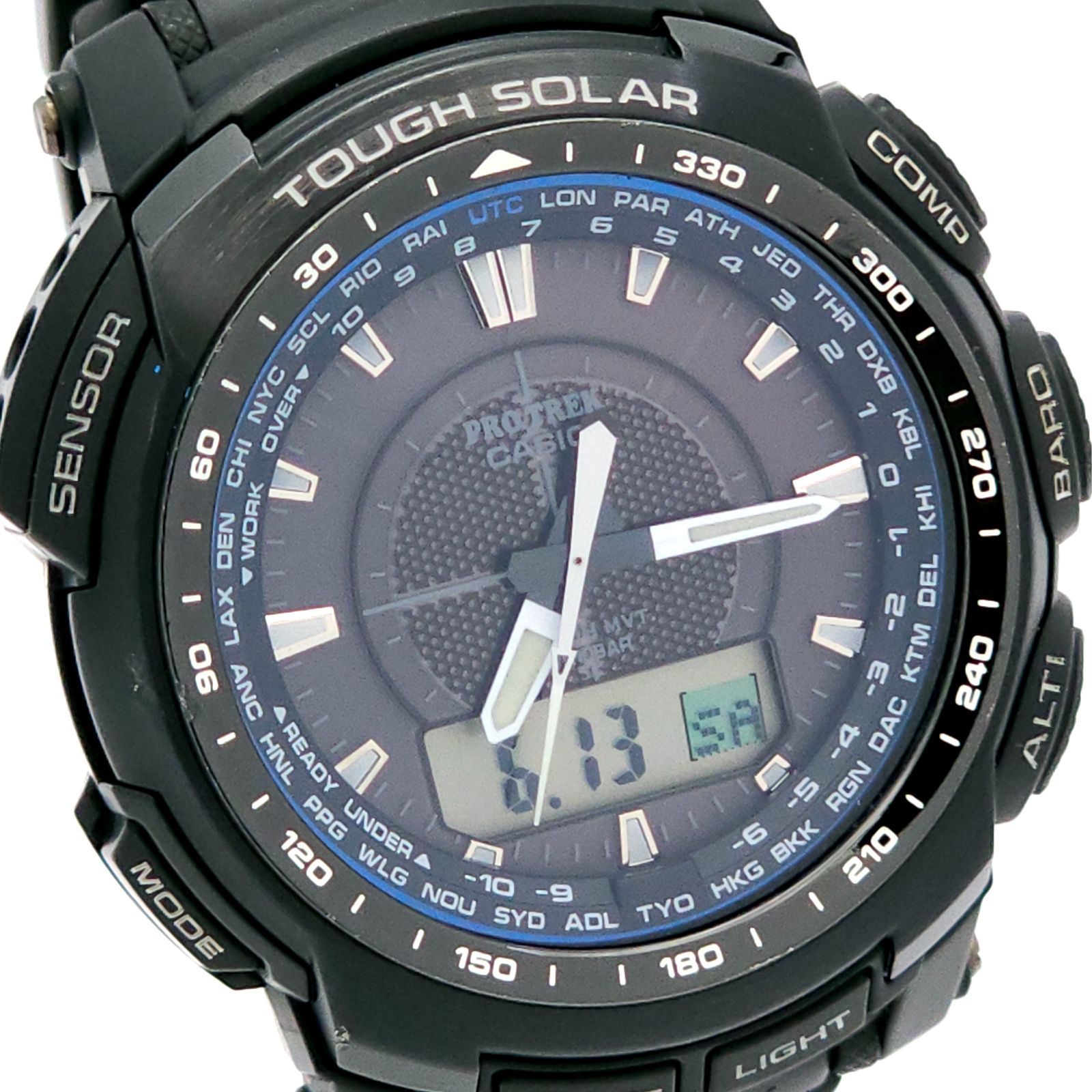 ☆良品 CASIO カシオ プロトレック PRW-5100YT ソーラー電波 動作品