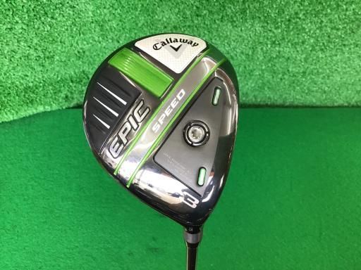 【中古】 キャロウェイ EPIC SPEED 3W フェアウェイウッド FW Diamana 50 for CW(2021 EPIC FW) (フレックスS) メンズ 男性用 右利き 右用 Cランク ゴルフクラブ