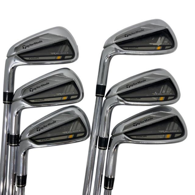 【中古】 テーラーメイド ROCKET BLADEZ TOUR 6S レフティ アイアンセット IR Dynamic Gold (フレックスS) メンズ 男性用 左利き レフティ 左用 Cランク ゴルフクラブ