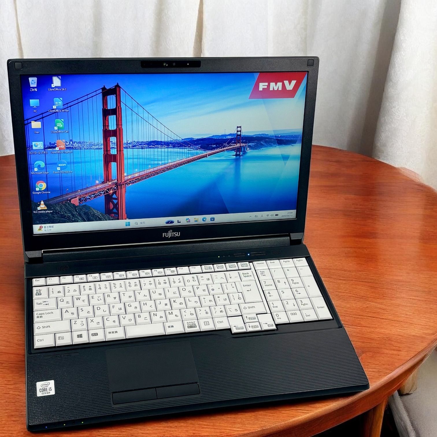 ノートパソコン Windows11 Libre Office付き 第10世代 Core i5 メモリ 16GB SSD 256GB ノートPC オフィス付き 管理用208