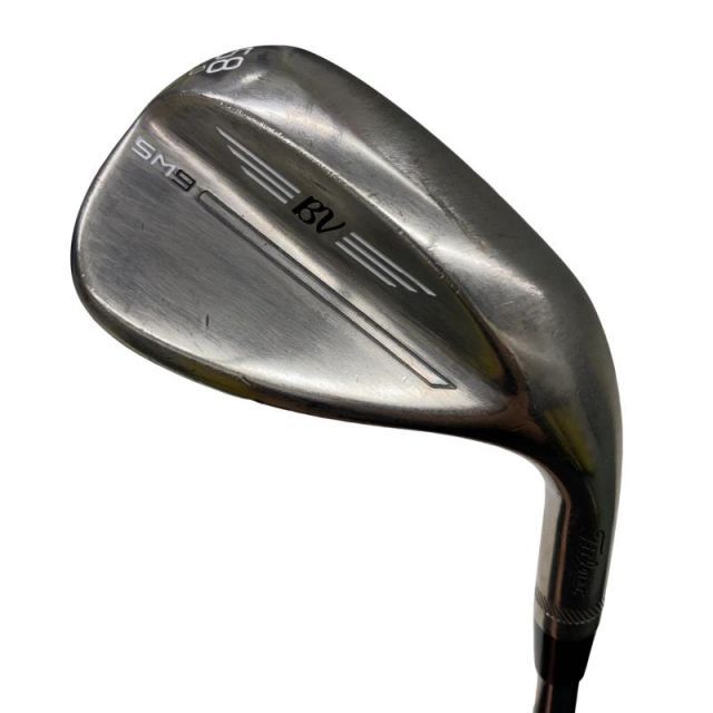 【中古】 タイトリスト VOKEY SPIN MILLED SM9 ブラッシュドスチール 58°/12°D ウェッジ WG BV 105 (フレックスその他) メンズ 男性用 右利き 右用 Cランク ゴルフクラブ