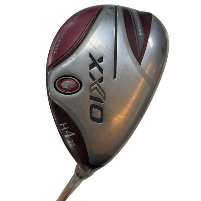 【中古】 ダンロップ XXIO(2022) H4(ボルドー) レディース ユーティリティ UT XXIO MP1200L(HB) ボルドー (フレックスA) レディース 女性用 右利き 右用 Cランク ゴルフクラブ