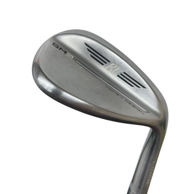 【中古】 タイトリスト VOKEY SPIN MILLED SM9 ツアークロム 60°/10°S ウェッジ WG Dynamic Gold (フレックスS) メンズ 男性用 右利き 右用 Dランク ゴルフクラブ
