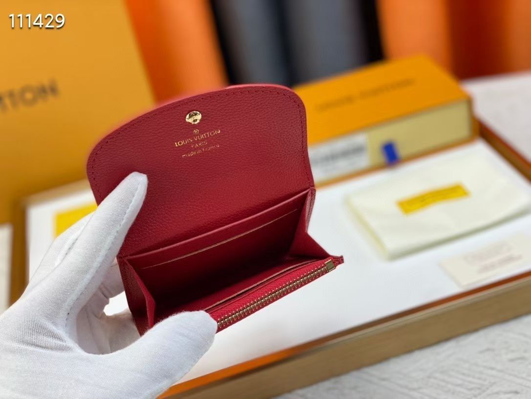 LVルイ・ヴィトン/財布ダイヤモンド柄は小さくて精巧だが極めて実用的で、財布は現代女性の都市生活における完璧なパートナーである。小柄で、バッグやポケットに簡単に収めることができます。[本日特価|新品未使用品]