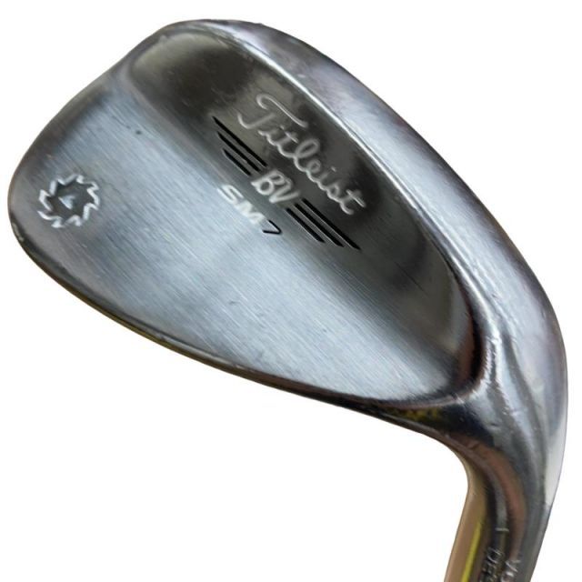 【中古】 タイトリスト VOKEY SPIN MILLED SM7 ツアークロム 56°/14°F ウェッジ WG NS PRO 950GH (フレックスS) メンズ 男性用 右利き 右用 Cランク ゴルフクラブ