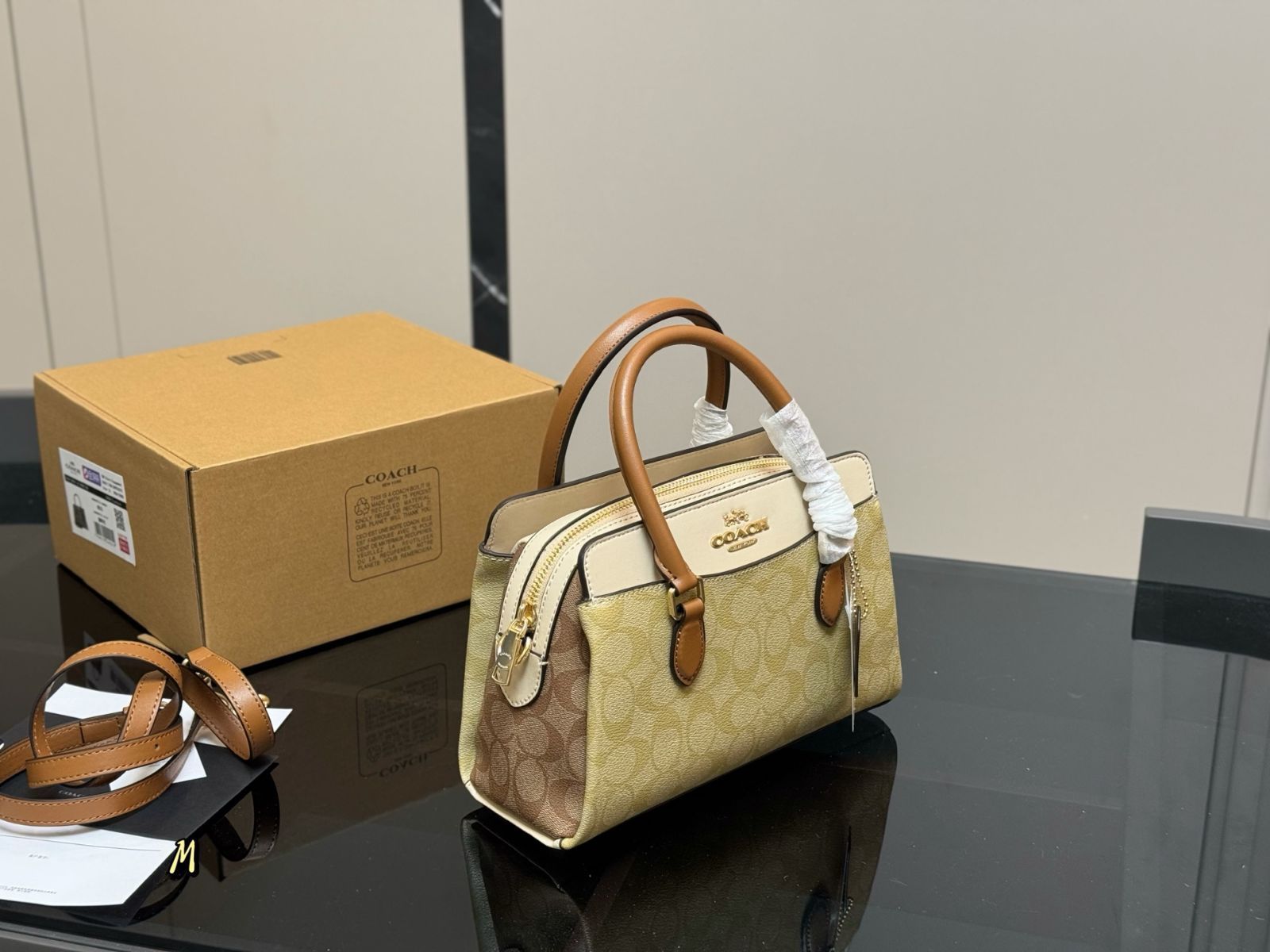 【今日特価】Coach Darcie Tote Bag コーチ ダーシー トート バッグ-WTO輸入