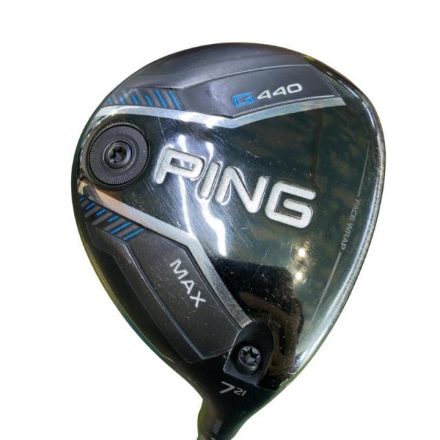 【中古】 ピン G440 MAX 7W フェアウェイウッド FW PING TOUR 2.0 CHROME 75(FW) (フレックスS) メンズ 男性用 右利き 右用 Cランク ゴルフクラブ