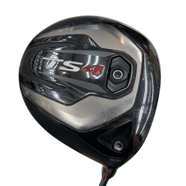 【中古】 タイトリスト TS4 9.5° ドライバー DR 純正特注シャフト (フレックスX) メンズ 男性用 右利き 右用 Cランク ゴルフクラブ