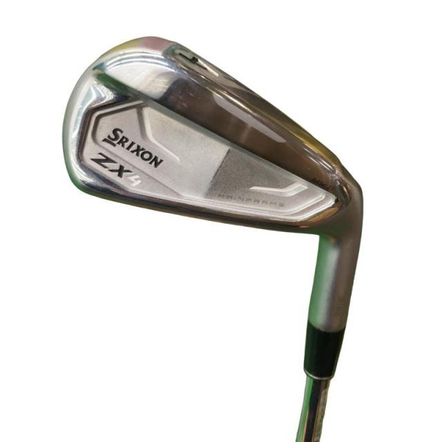 【中古】 ダンロップ SRIXON ZX4 Mk II #4 単品アイアン LI 純正特注シャフト (フレックスX) メンズ 男性用 右利き 右用 Cランク ゴルフクラブ