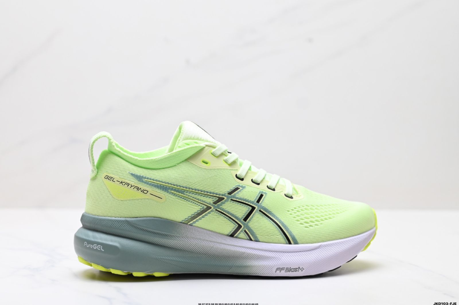 ASICS GEL-KAYANO 31 PLATINUM(アシックス ゲル - カヤノ 31 プラチナム) ロートップ プロフェッショナル エアロビック 超軽量 スポーツランニングシューズ