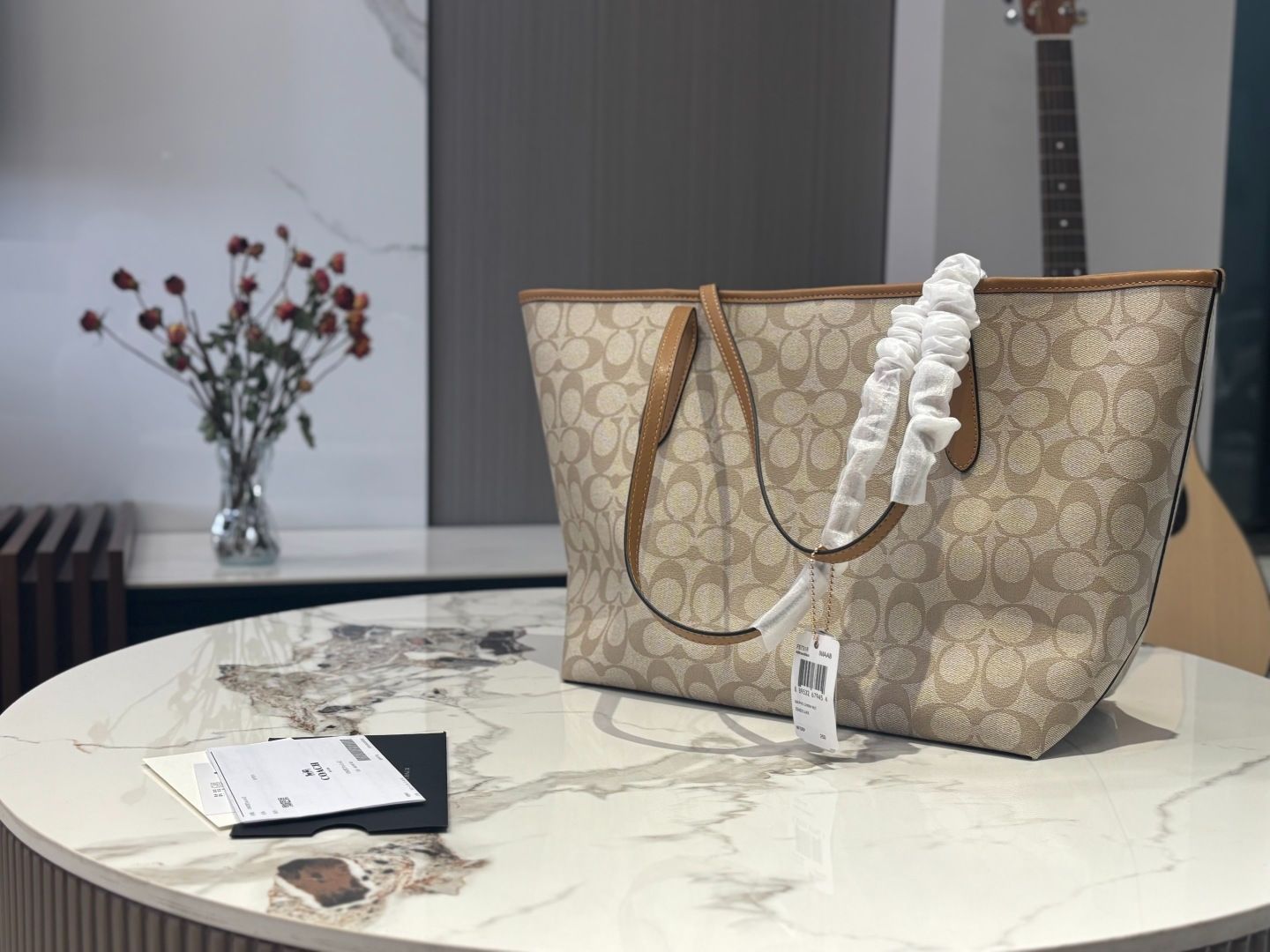 【今日特価】COACH City 33 Snap Tote Bag - コーチ City 33 吸扣トートバッグ