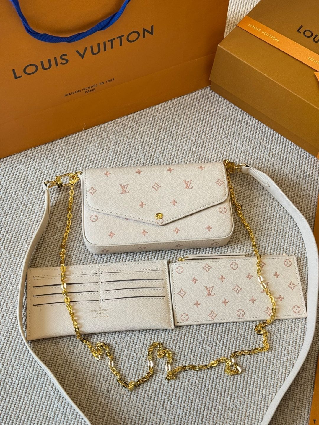 【今日特価】LV POCHETTE F?LICIE 2024 Triple Set - LV ポシェット フェリシエ 2024 トリプルセット