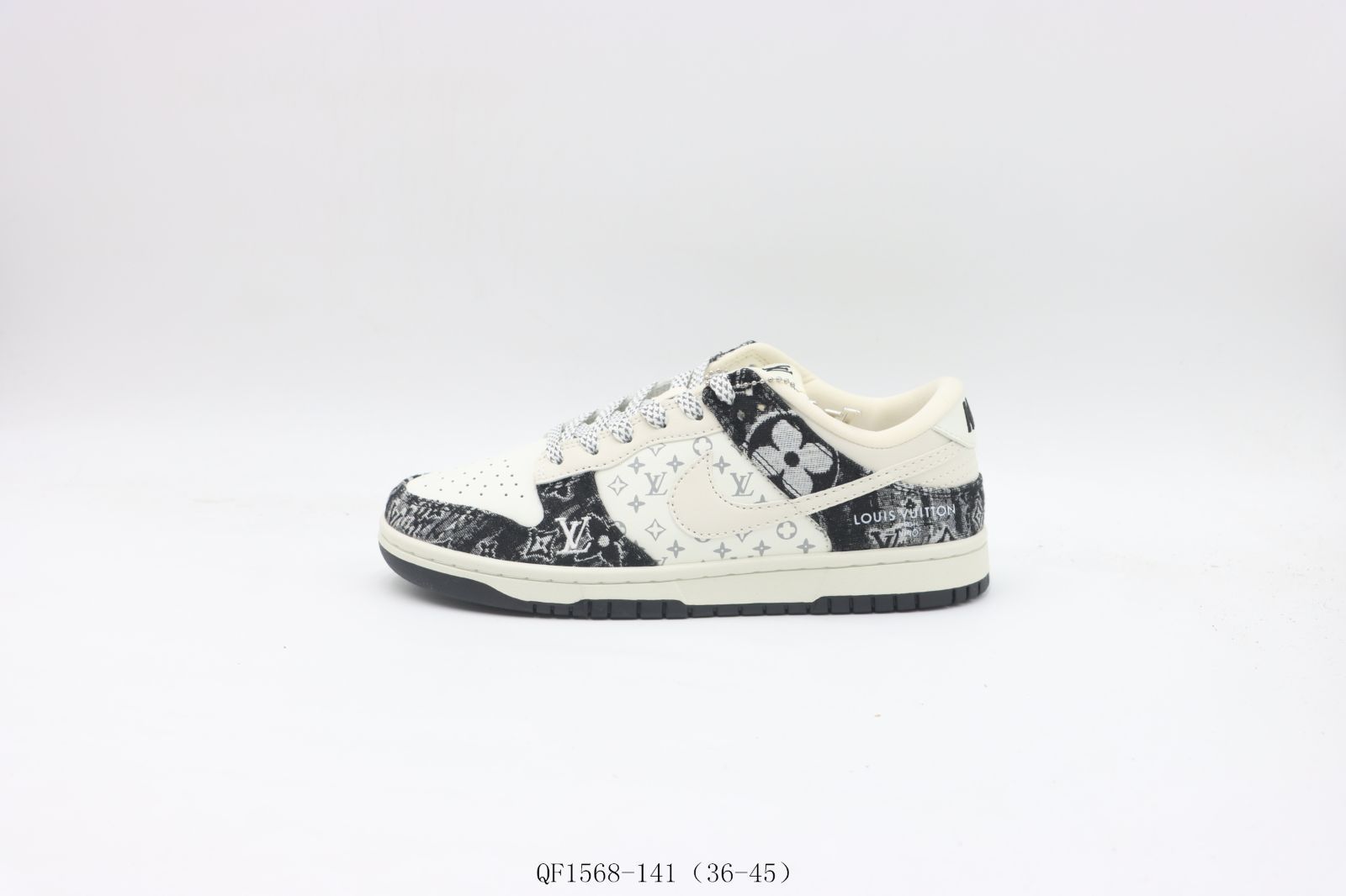 【今日特価】ナイキ Nike スケートシューズ QF1568-141 白黒-MM輸入2