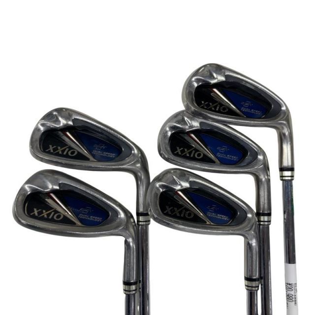 【中古】 ダンロップ XXIO(2014) 5S アイアンセット IR NS PRO 900GH D.S.T for XXIO (フレックスS) メンズ 男性用 右利き 右用 Cランク ゴルフクラブ