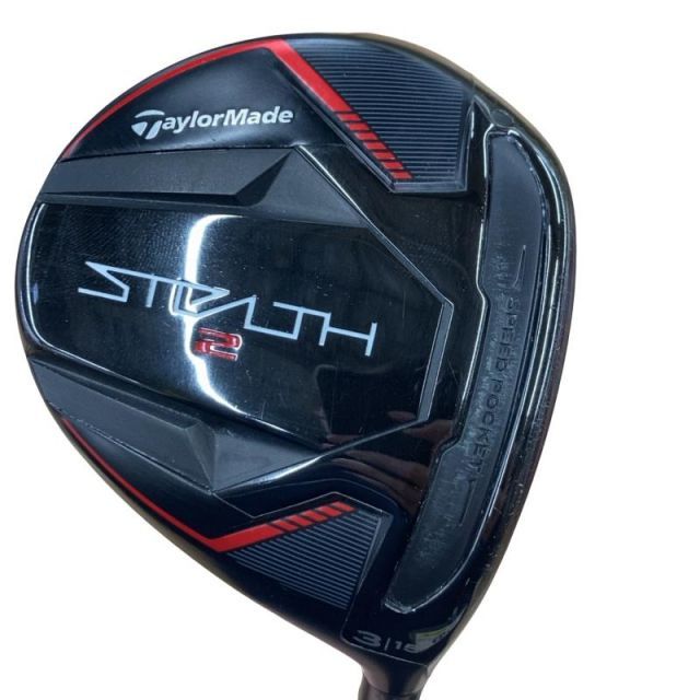 【中古】 テーラーメイド STEALTH2 3W フェアウェイウッド FW リシャフト (フレックスその他) メンズ 男性用 右利き 右用 Cランク ゴルフクラブ