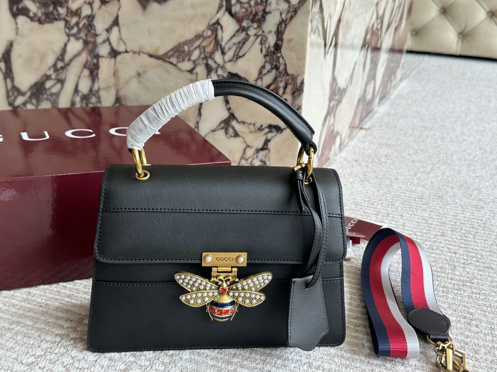 【今日特価】Gucci Margaret Bee Bag グッチ マーガレット ビー バッグ
