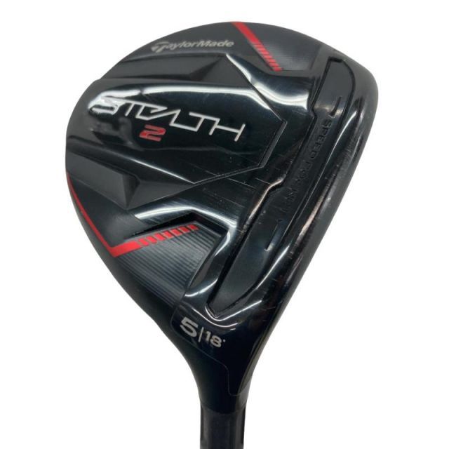 【中古】 テーラーメイド STEALTH2 5W フェアウェイウッド FW TENSEI RED TM50(STEALTH FW) (フレックスS) メンズ 男性用 右利き 右用 Cランク ゴルフクラブ