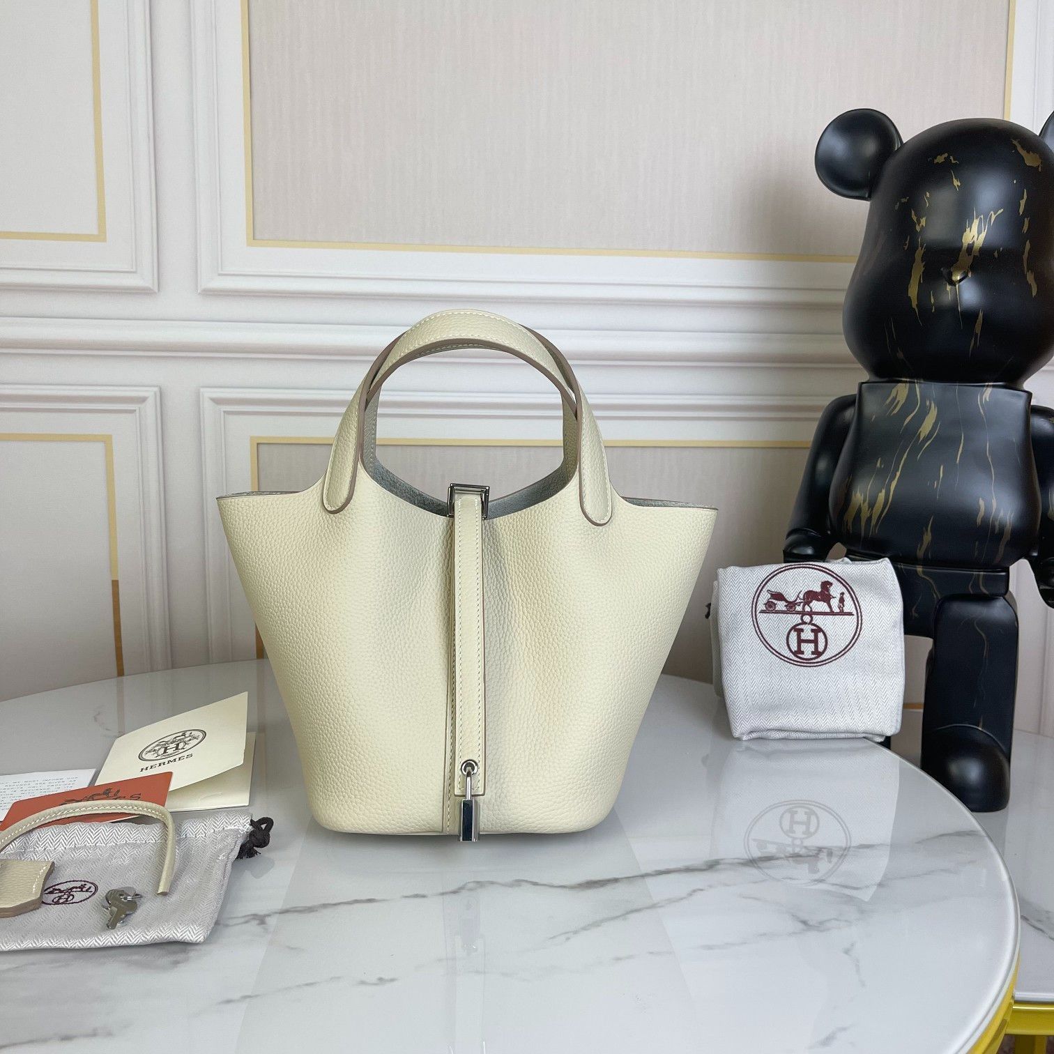 エルメス ミルクセーキ ホワイト レディース ハンドバッグ｜本日限定特価｜新品未使用
