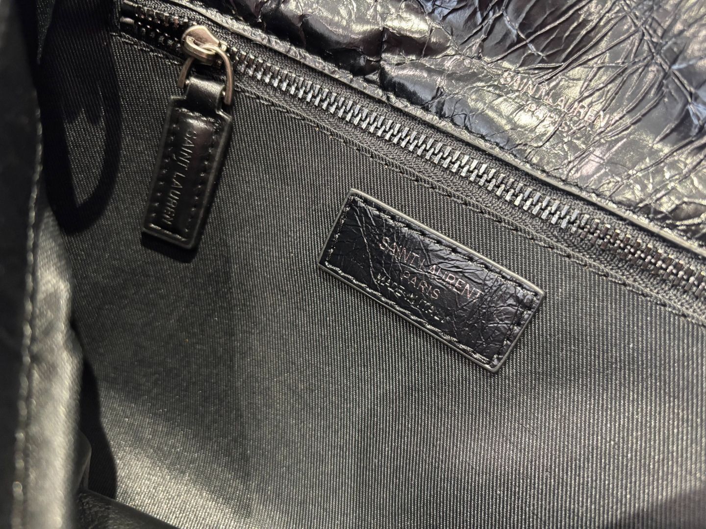 YSL Niki フルパッケージ付き サイズ：28×22cm（大）