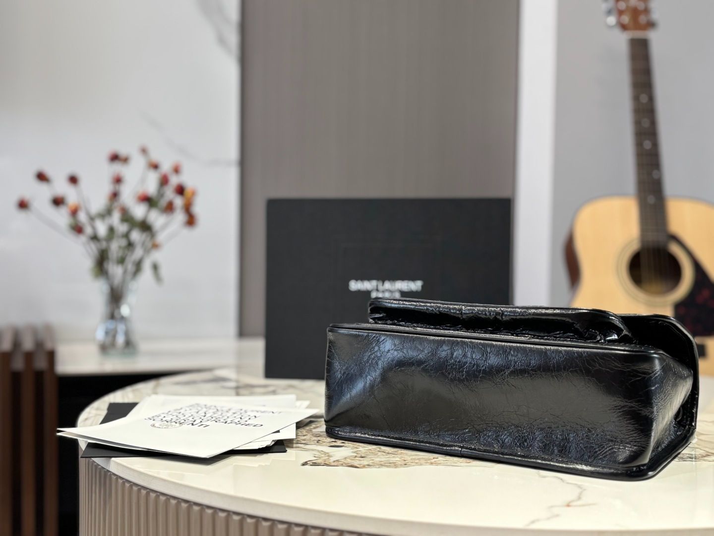 YSL Niki フルパッケージ付き サイズ：28×22cm（大）