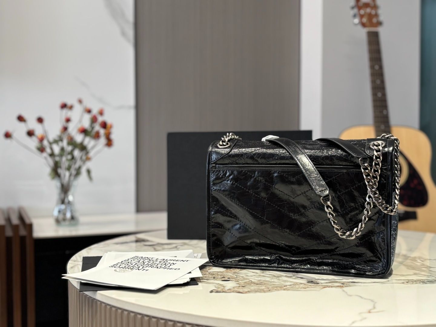 YSL Niki フルパッケージ付き サイズ：28×22cm（大）
