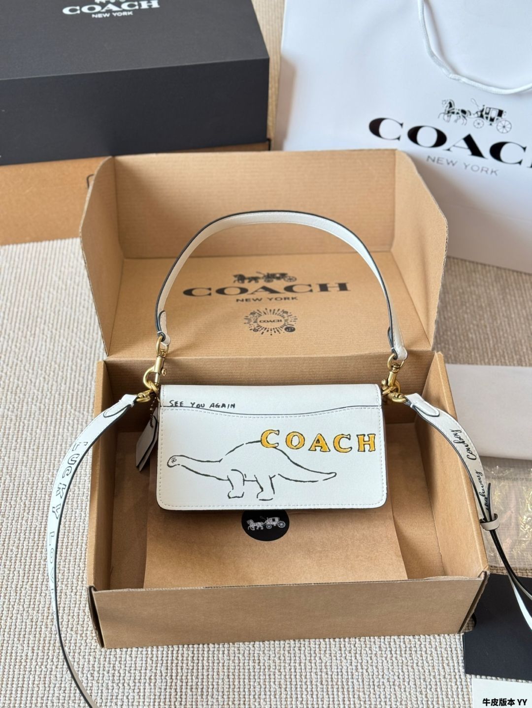 Coach 新 Tabby 3 層ダイオニサスバッグ（ギフトボックス包装）