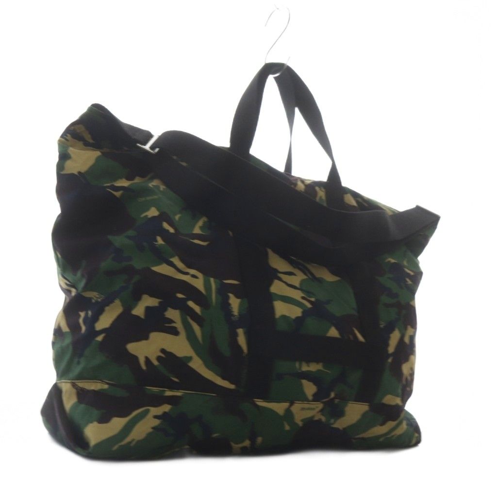 オフホワイト OFF WHITE トートバッグ ショルダーバッグ 2way カモフラ 迷彩柄 カーキ /YO3