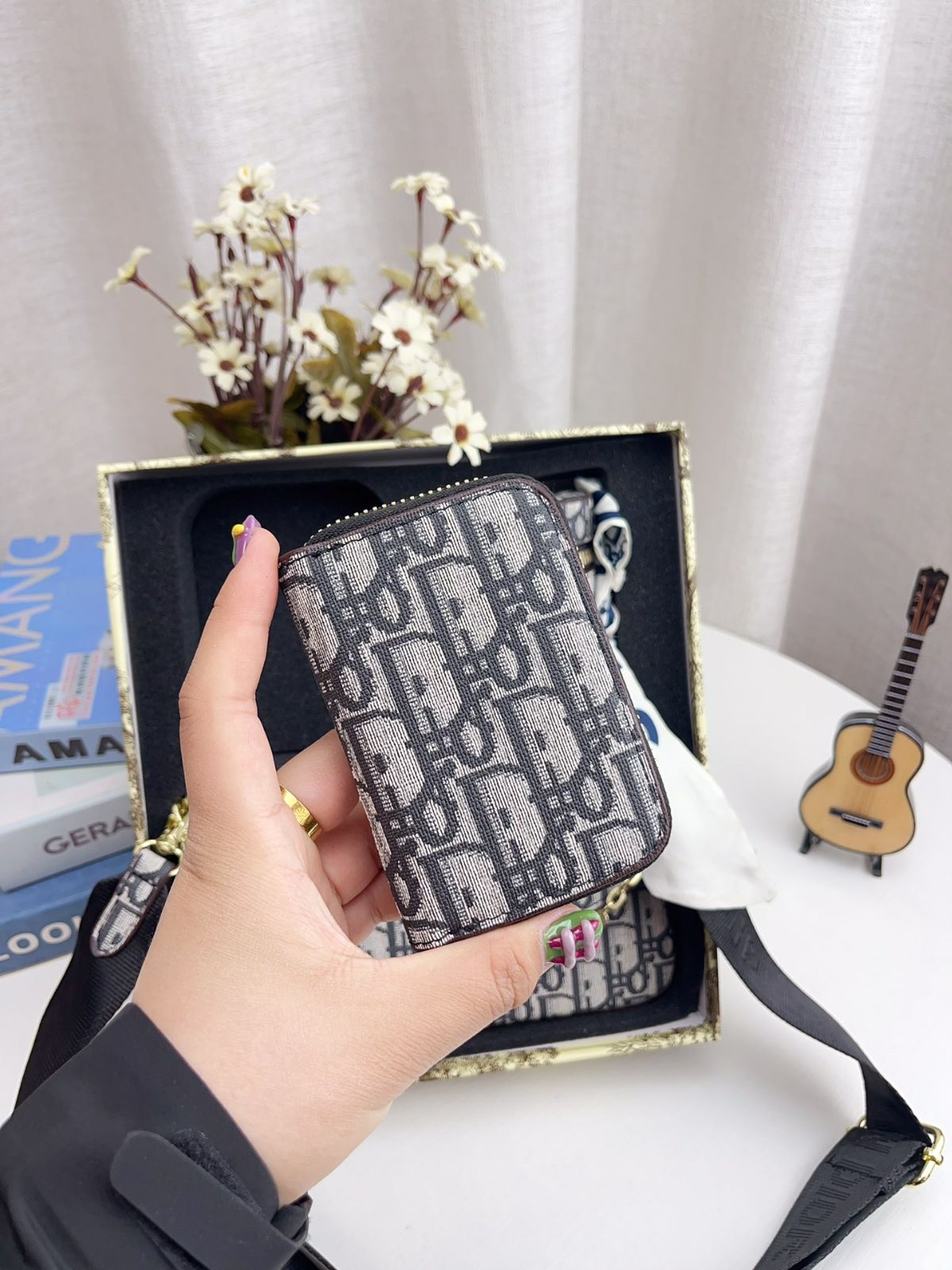 ギフトボックス包装!超お得なセット 麻雀バッグ+リップバッグ+財布 ギフトボックス包装!超お得なセット 麻雀バッグ+リップバッグ+財布