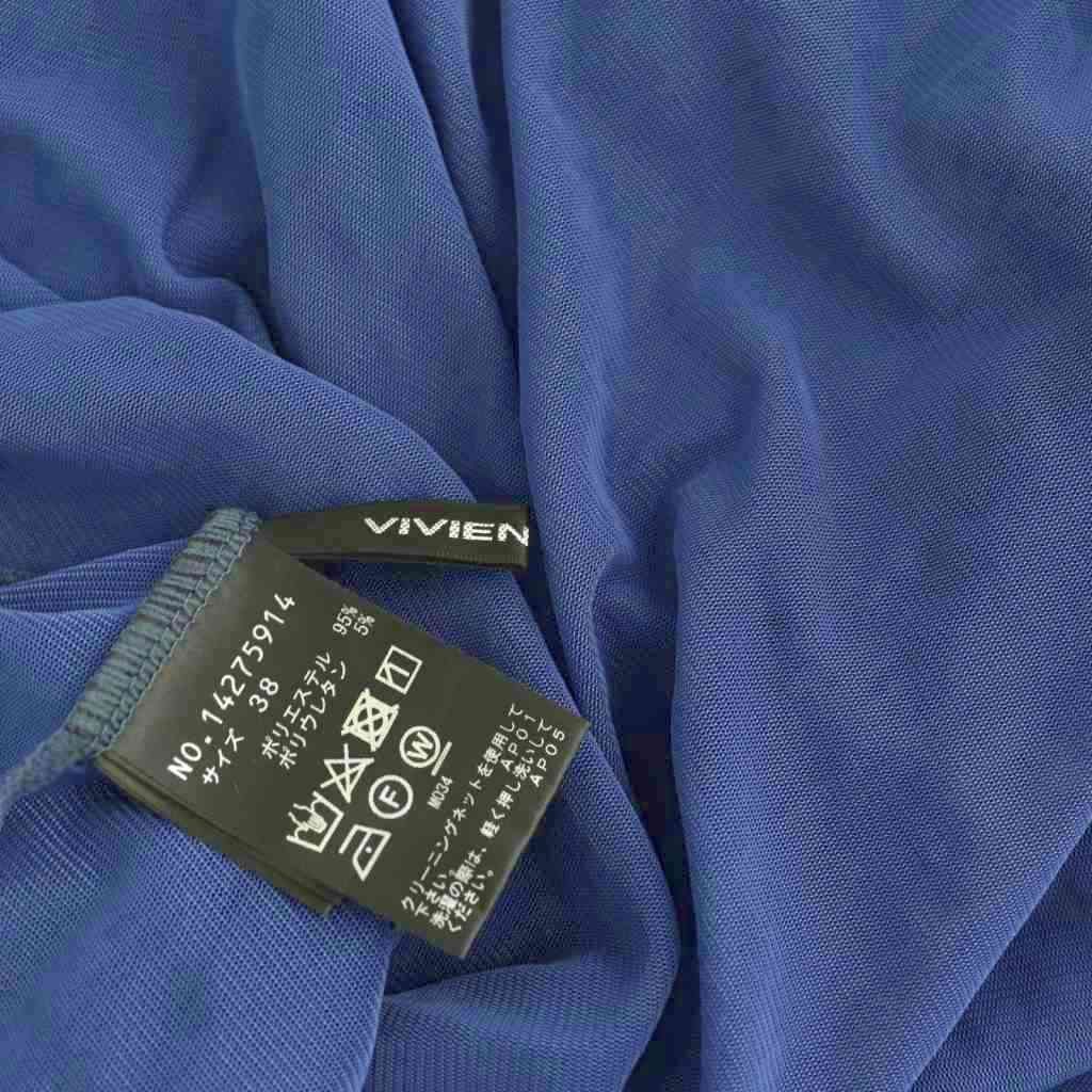 ヴィヴィアンタム VIVIENNE TAM パワーネット ハイネック カットソー