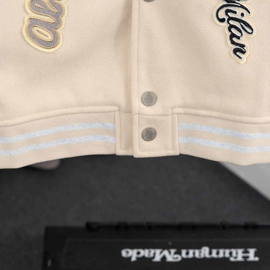 OFF-WHITE 2025 ベースボールジャケット [本日特価|新品未使用品]