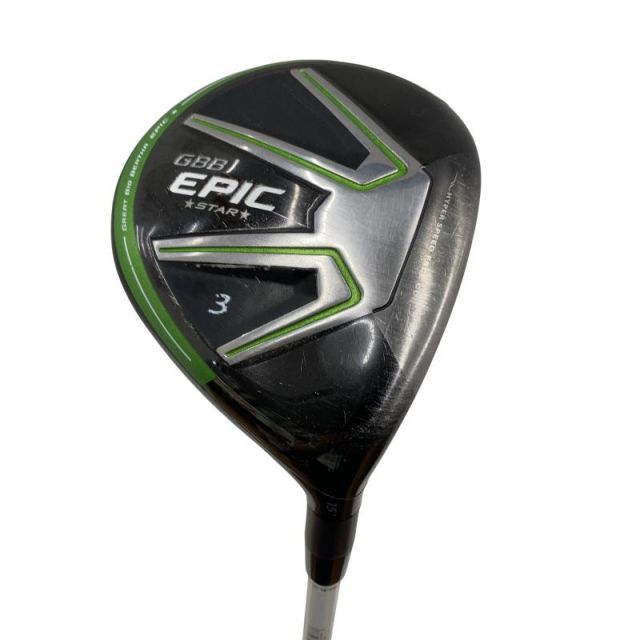 【中古】 キャロウェイ GBB EPIC STAR 3W フェアウェイウッド FW Speeder EVOLUTION for GBB (フレックスSR) メンズ 男性用 右利き 右用 Cランク ゴルフクラブ