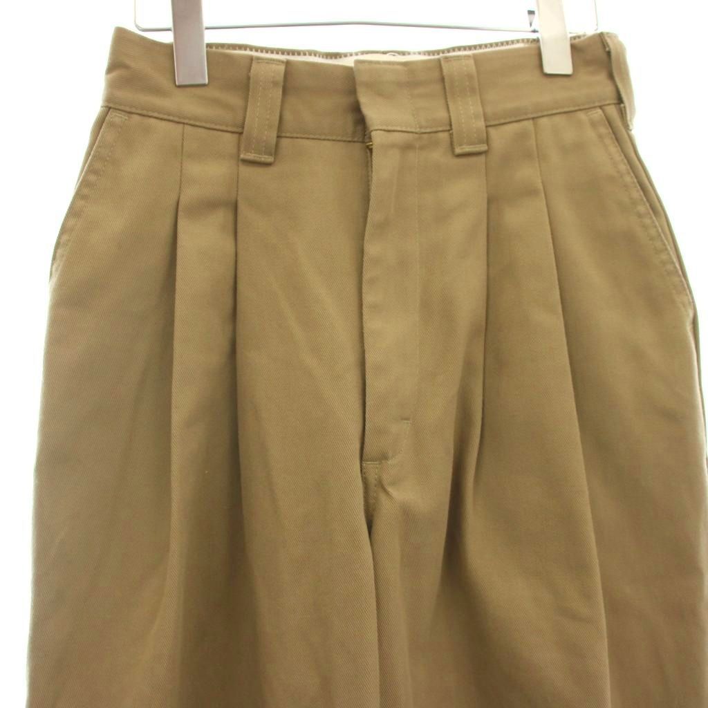 シンゾーン Shinzone TOMBOY PANTS タック テーパード パンツ 32