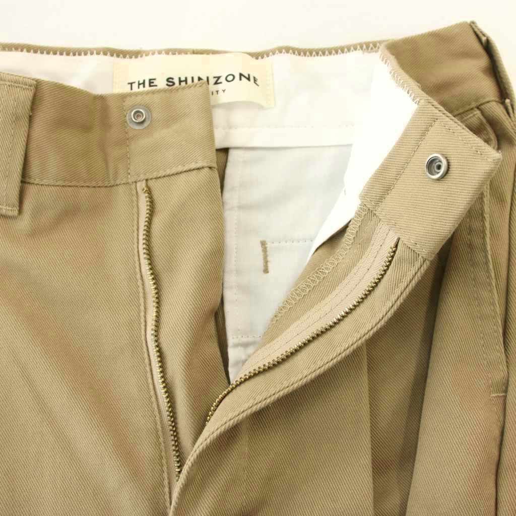 シンゾーン Shinzone TOMBOY PANTS タック テーパード パンツ 32