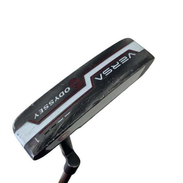 【中古】 オデッセイ VERSA #1 ブラック 34インチ パター PT スチール (フレックスその他) メンズ 男性用 右利き 右用 Dランク ゴルフクラブ