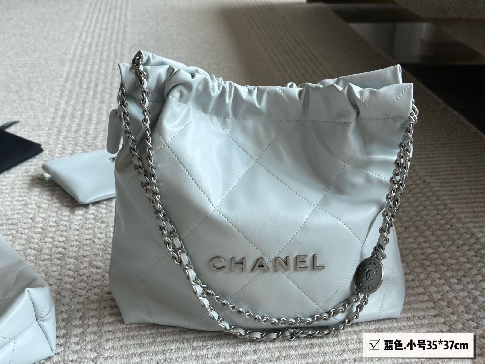 【今日特価】CHANEL Leather Trash Bag シャネル レザー トラッシュ バッグ 【今日特価】CHANEL Leather Trash Bag シャネル レザー トラッシュ バッグ