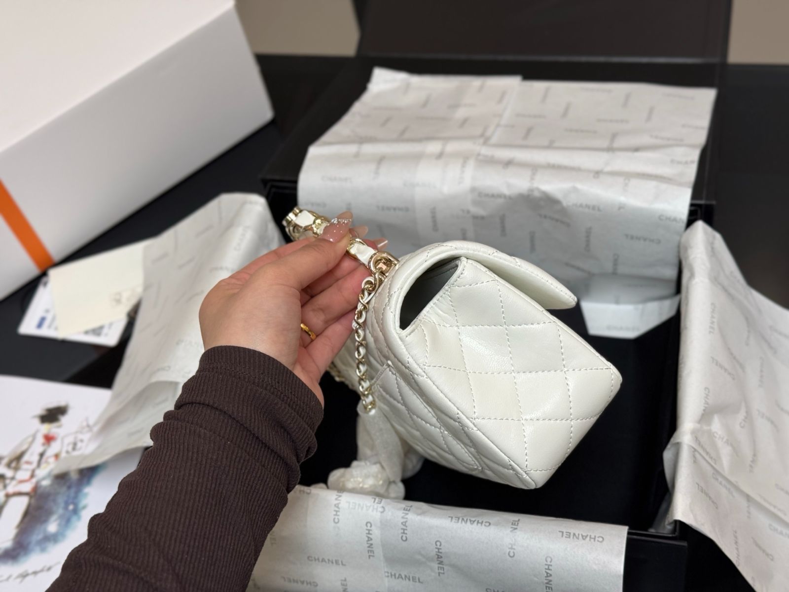 【今日特価】Chanel Mini CF Handle シャネル ミニ CF ハンドル バッグ 【今日特価】Chanel Mini CF Handle シャネル ミニ CF ハンドル バッグ