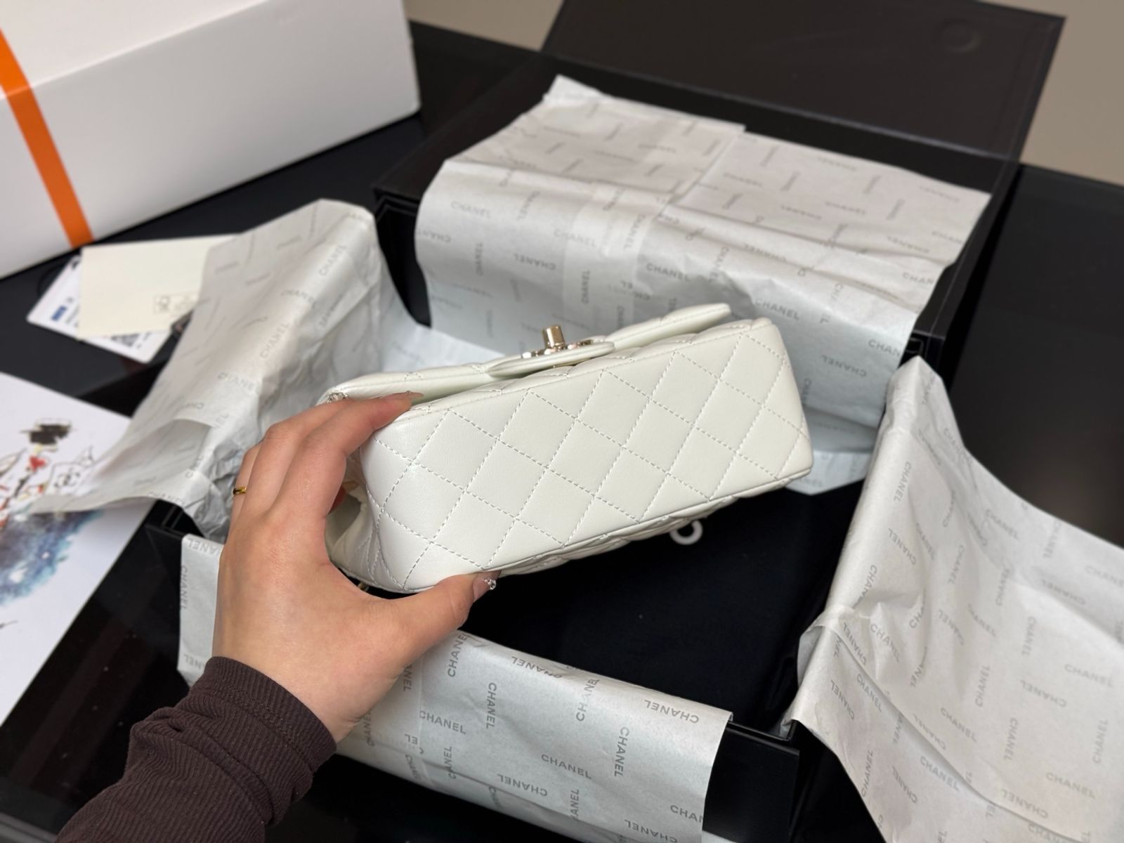 【今日特価】Chanel Mini CF Handle シャネル ミニ CF ハンドル バッグ 【今日特価】Chanel Mini CF Handle シャネル ミニ CF ハンドル バッグ