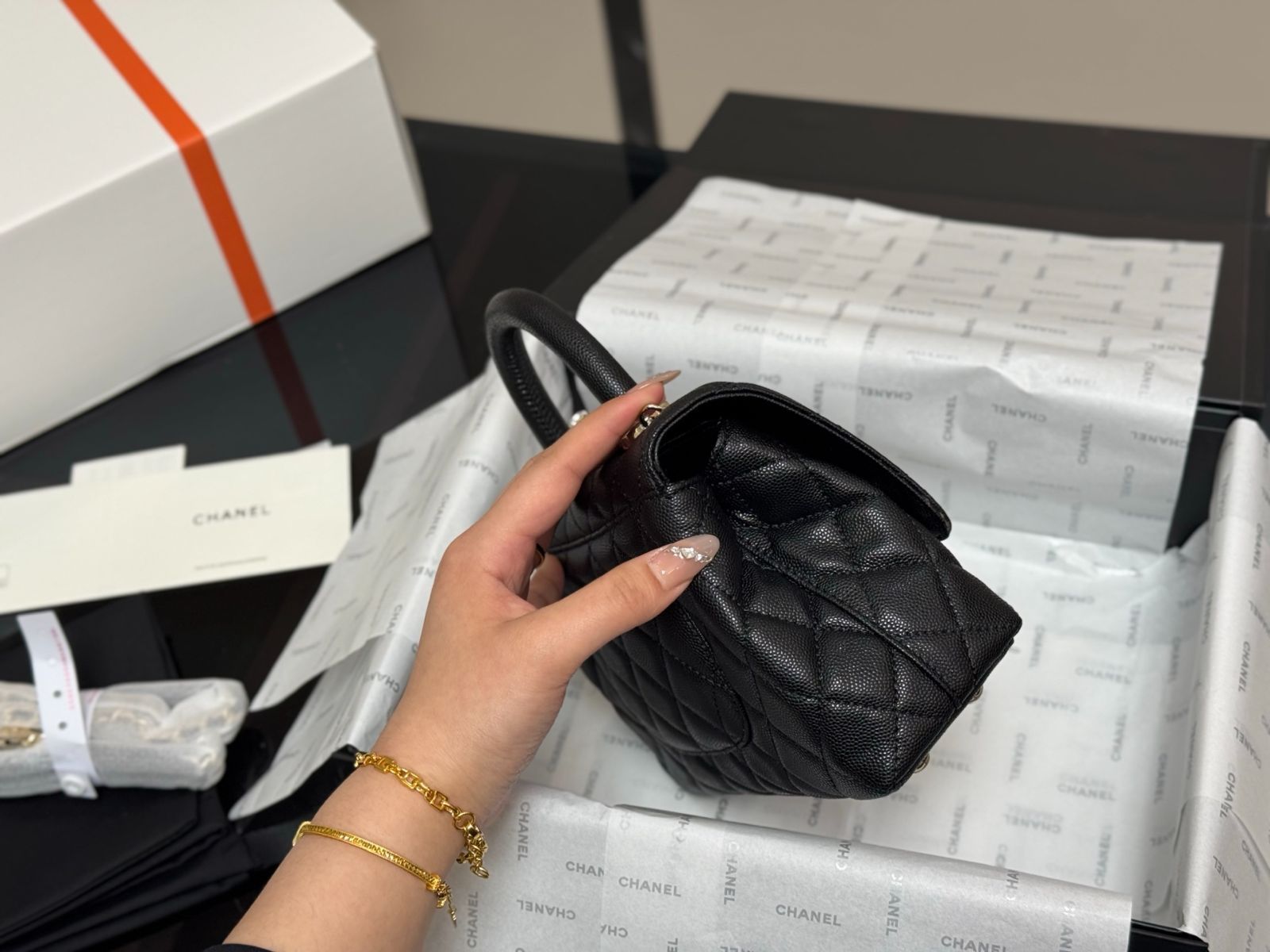 【今日特価】Chanel Coco Handle Bag / シャネル ココ ハンドル バッグ