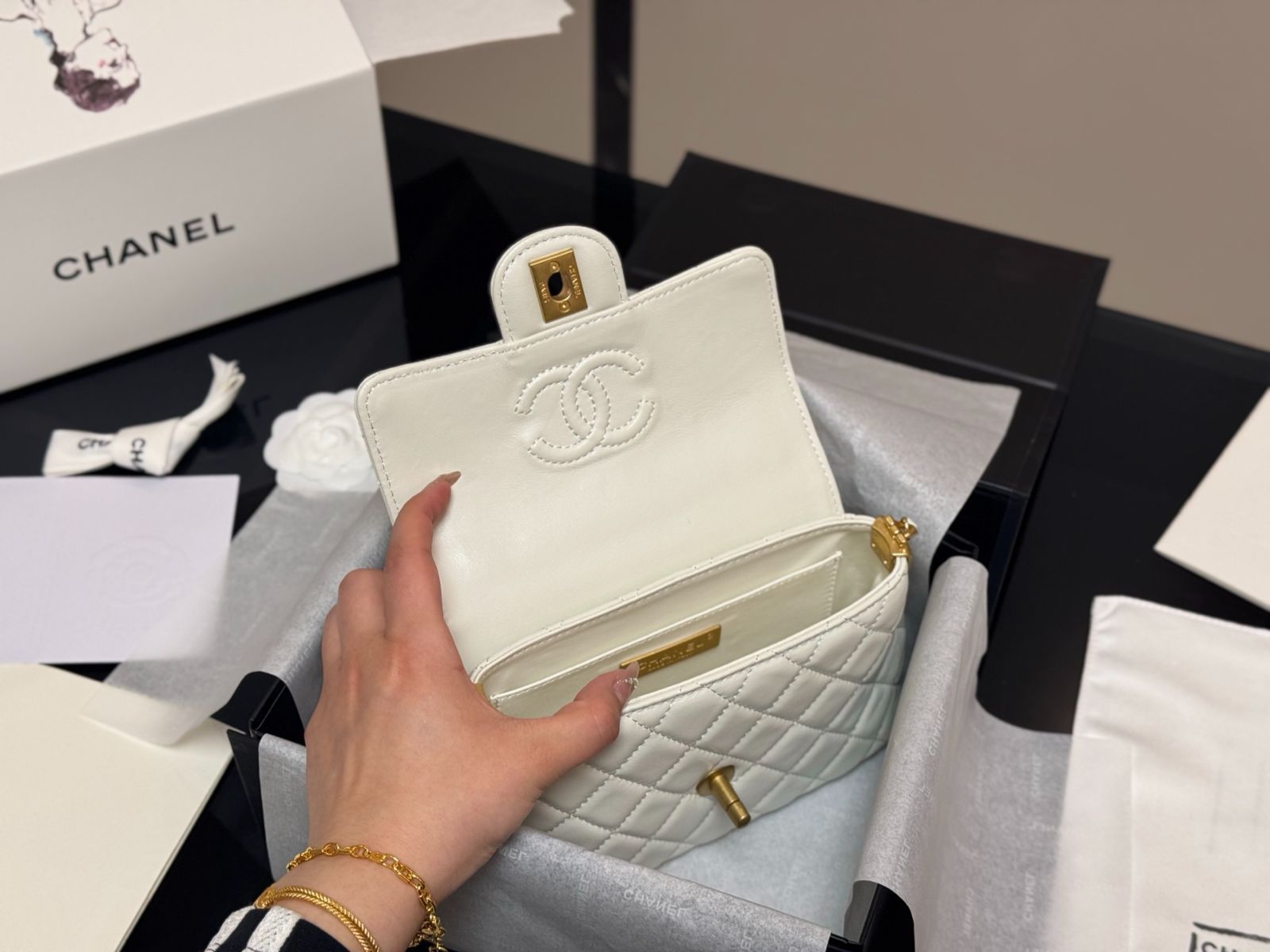 【今日特価】Chanel 25p Kelly Bag チャネル 25p ケリーバッグ