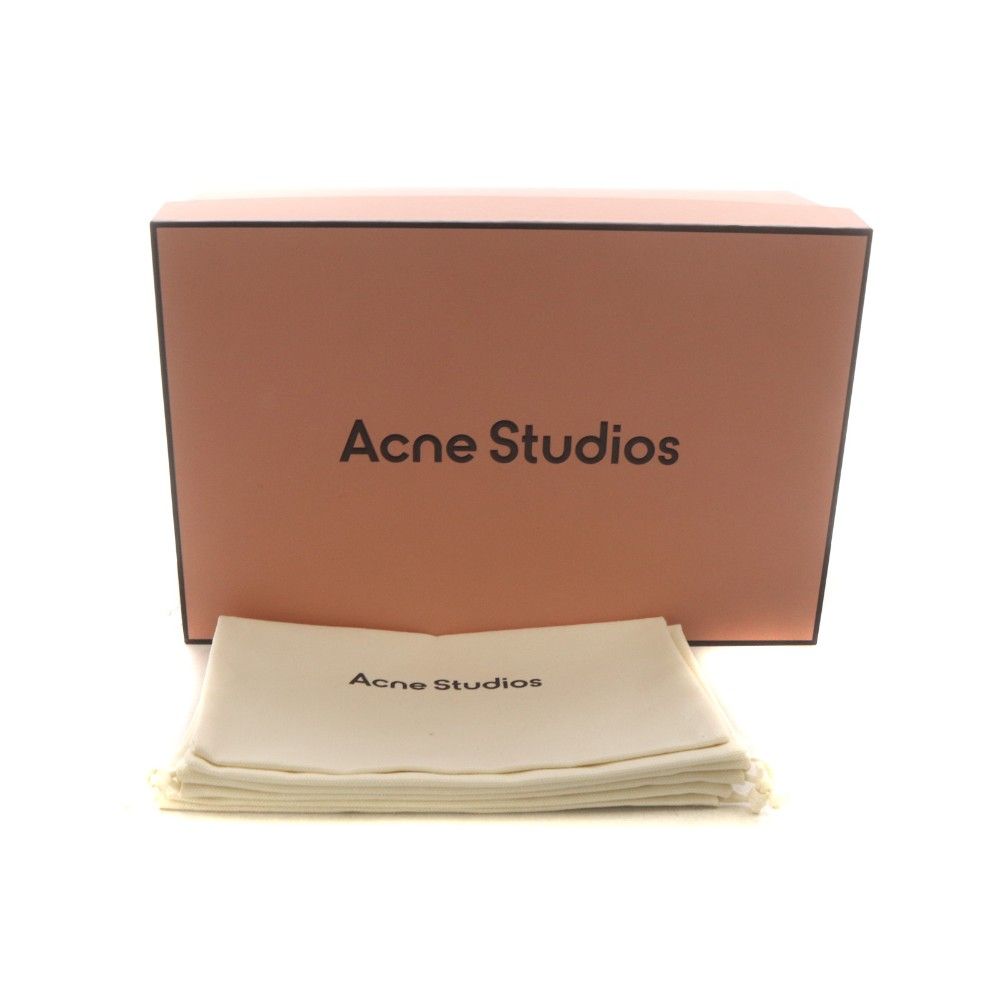 アクネ ストゥディオズ Acne Studios トングサンダル プラットフォーム スエード 36 グレー 22093570000610 /AN16