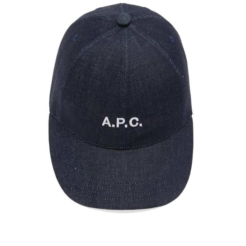 アーペーセー メンズ アクセサリー 帽子 キャップ ロゴ APC Charlie Logo Cap Indigo インディゴ アーペーセー メンズ アクセサリー 帽子 キャップ ロゴ APC Charlie Logo Cap Indigo インディゴ