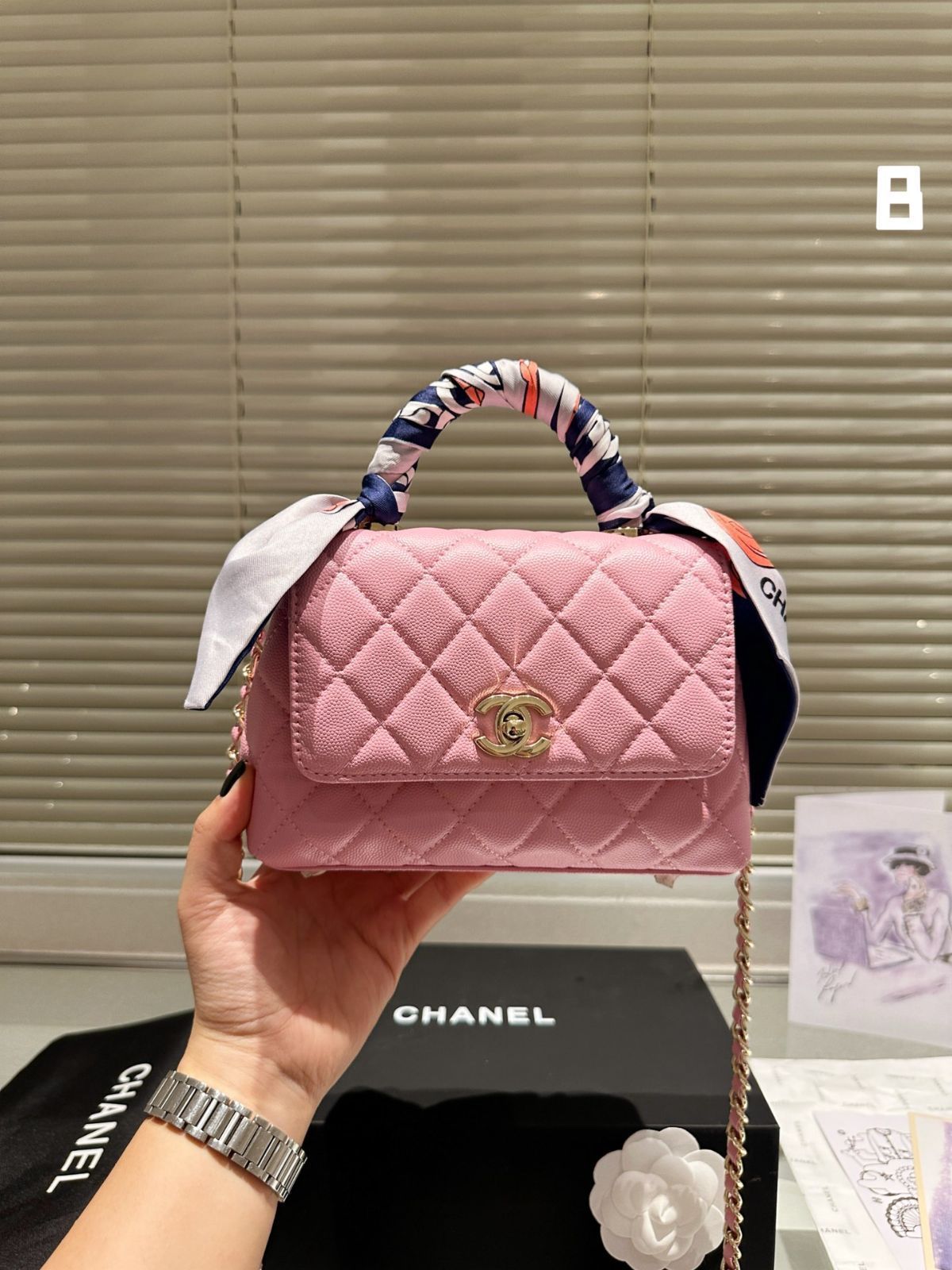 【Chanel】今日特価!シャネル Coco Handle 魅力的なハンドバッグ 【Chanel】今日特価!シャネル Coco Handle 魅力的なハンドバッグ