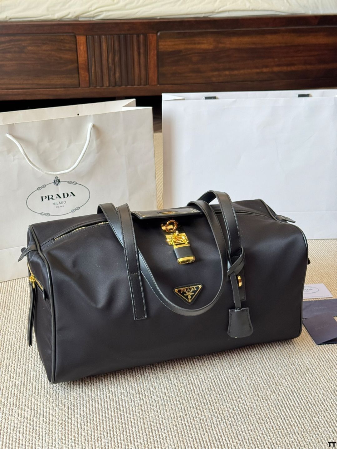 【今日特価】Prada Nylon Travel Tote - プラダ ナイロン トラベル トートバッグ