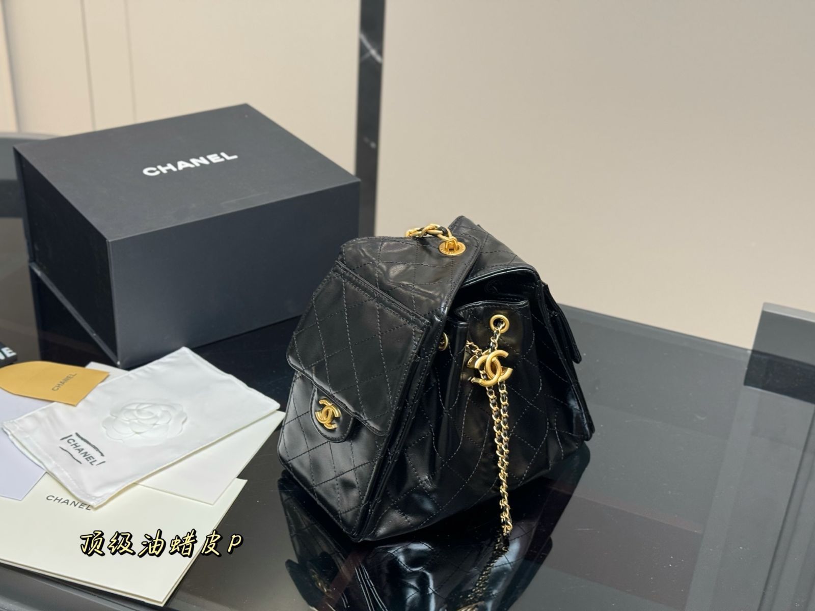 【今日特価】Chanel 25bag Small Hobo 25s オイルレザー ホボバッグ