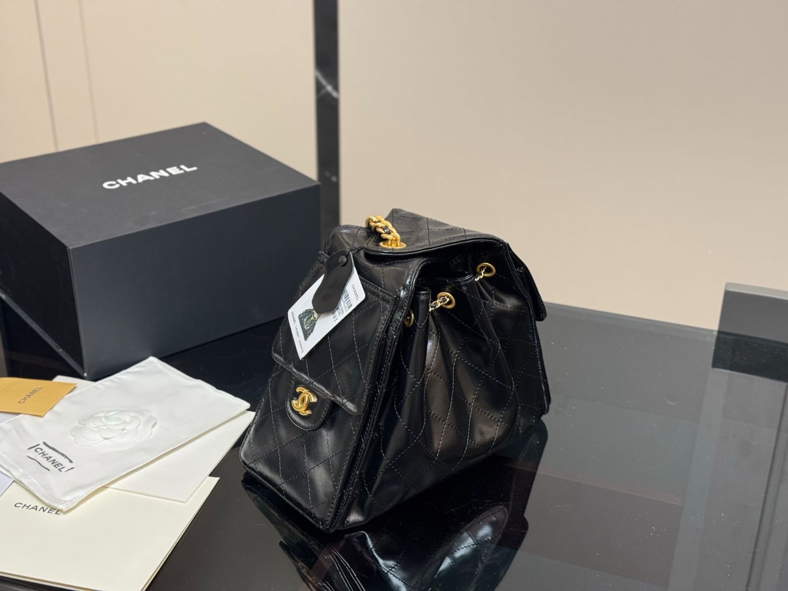 【今日特価】Chanel 25bag Small Hobo 25s オイルレザー ホボバッグ