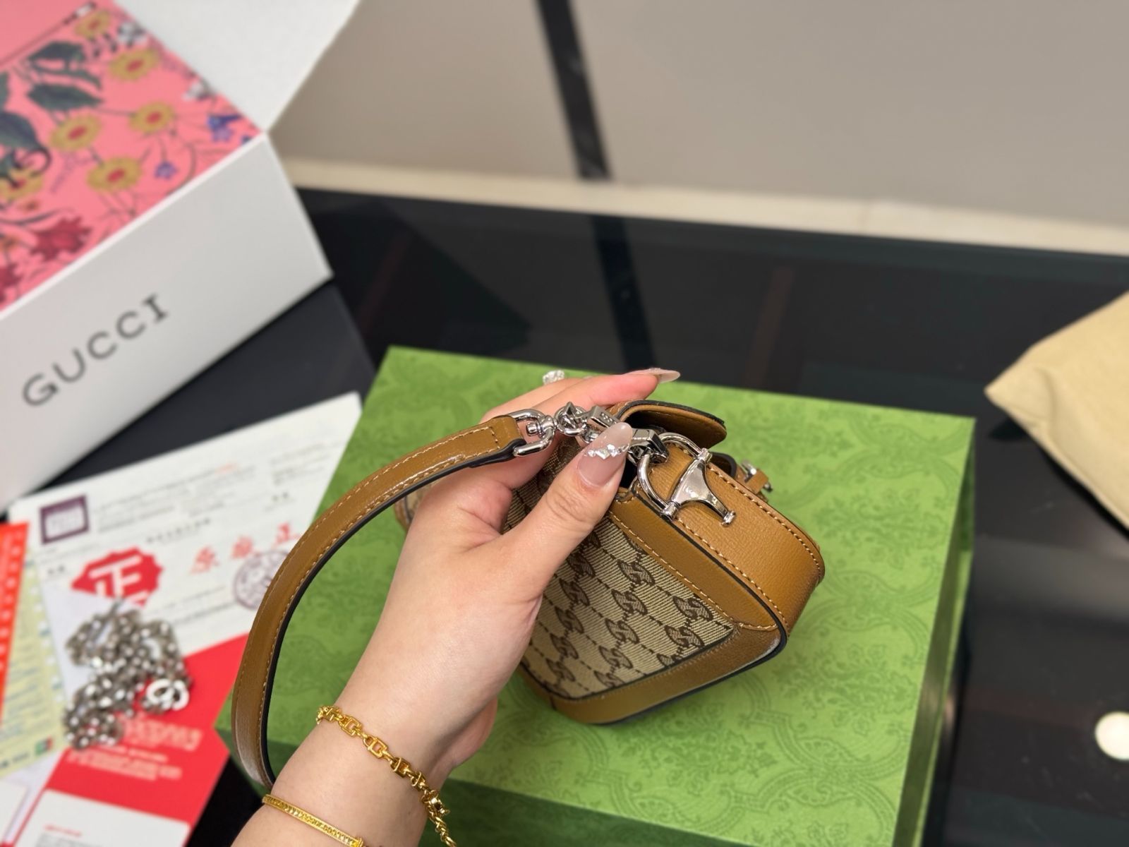 【今日特価】Gucci New 1955 アームバッグ 【今日特価】Gucci New 1955 アームバッグ